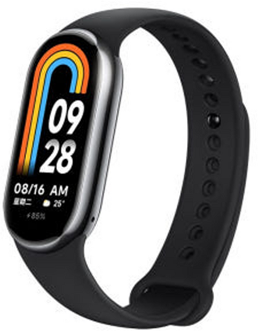 샤오미 미밴드10 실리콘 스트랩 밴드 호환, 다크그레이