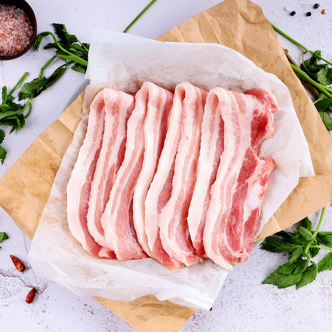 제주직송 프리미엄 제주 흑돼지 오겹살 구이용 1kg(진공포장), 1박스, 1kg