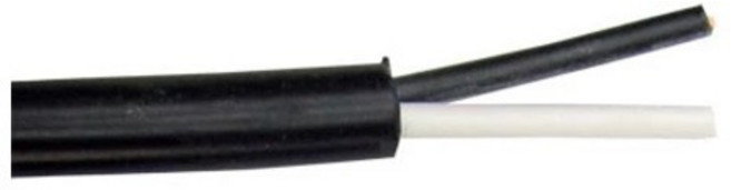 大林電子 輕便電纜 細芯電纜 2芯 AV線, 1個, 0.75mm