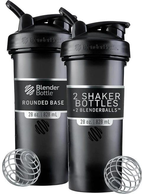 블렌더보틀 단백질 쉐이커 보틀 프로 시리즈 냄새방지 블랙 828ml 2개 BlenderBottle Shaker Bottle Pro Series - 쿠팡