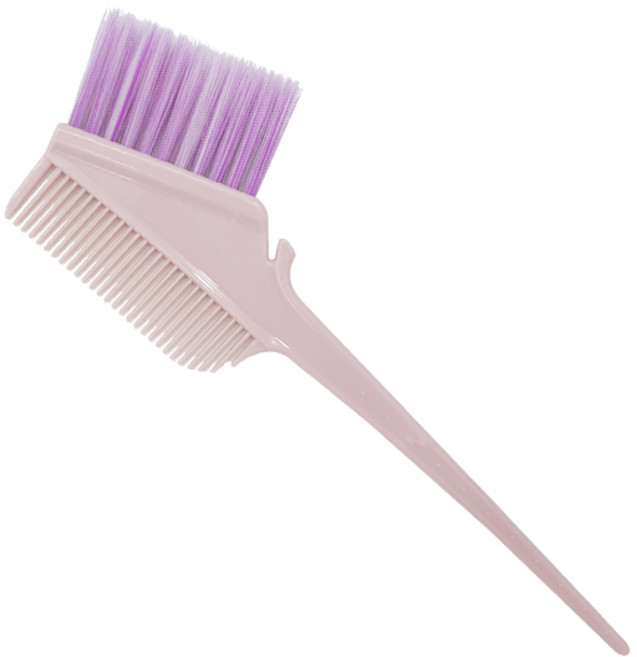 에어라파 고급 컬러염색솔 염색붓 예쁜염색빗(분홍색), 1개