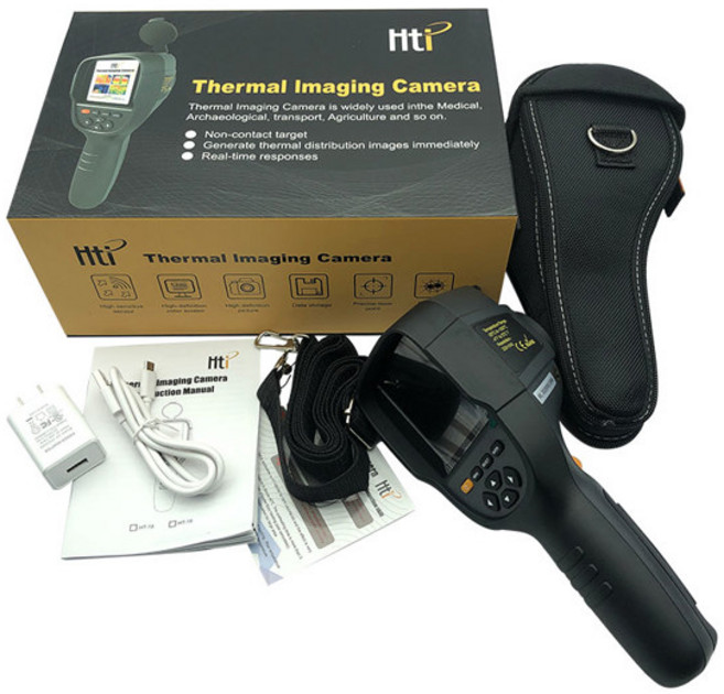 HT-19 고정밀 누수 감지 적외선 열화상 카메라 고해상도 바닥 난방 누수 감지기, 01 HT-19 Thermal Imager