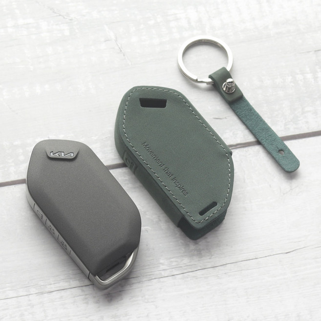 기아 더뉴모닝 2024 F/L 페이스리프트 키케이스, 누키 K-15 (4버튼) 민 트