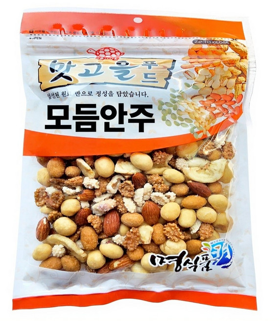 명식품본사 모듬안주 [소포장] 모듬믹스, 3개, 200g