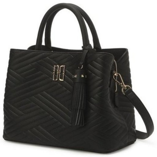 닥스 블랙 스터드DD로고 결혼식 상견례 교회 모임 엄마가방 직장인 회사원 정장 크로스겸용 여성토트백