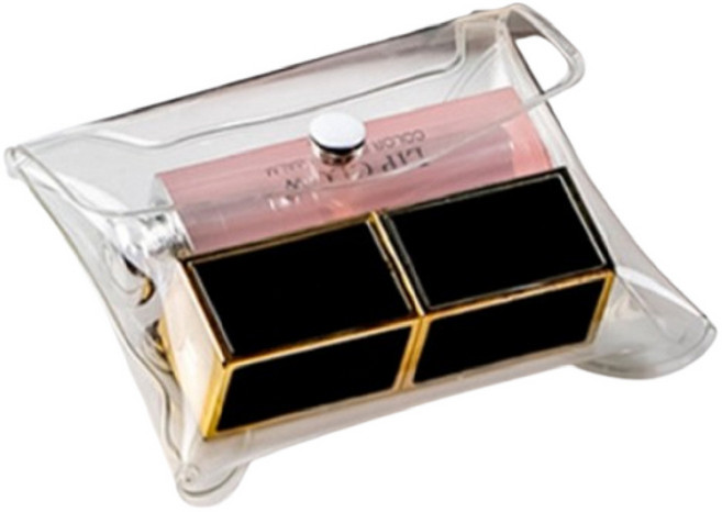 금산 투명 메이크업 파우치 소형 미니투명파우치 PVC투명파우치