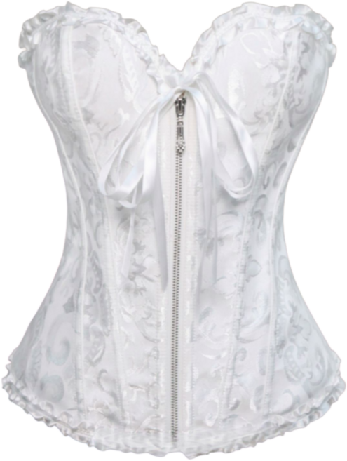 바디프리즘 여성 흉곽 코르셋 지퍼형