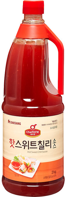 쉐프원 핫스위트 칠리소스 2kg(PET), 2kg, 1