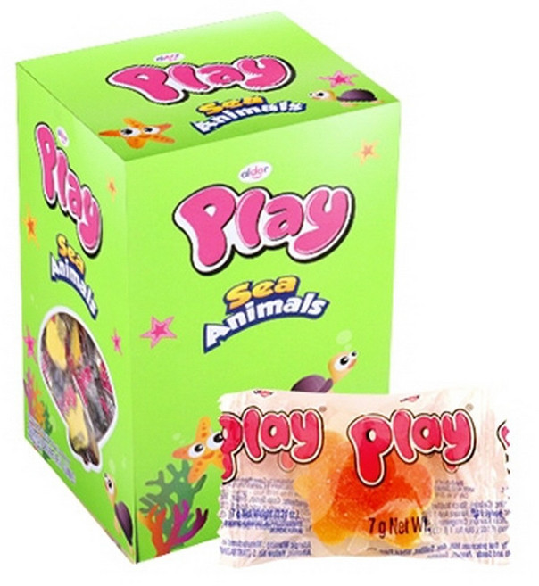 플레이 씨 애니멀 700g 신기한 젤리 맛있는 신맛 과일맛 유튜브 먹방 대용량