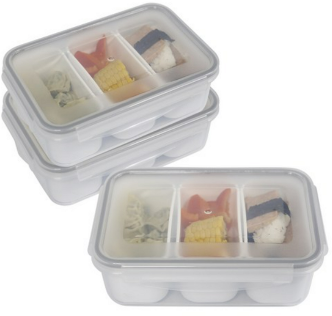 제오닉 나눔 찬통 3칸 1100ml, 9개, 단품