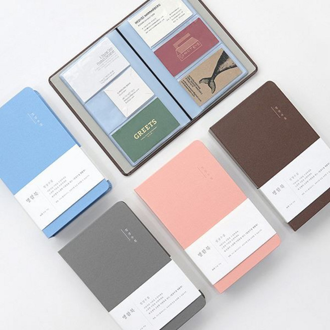 명함북 일상수집 인디고 2p 세트, 그레이