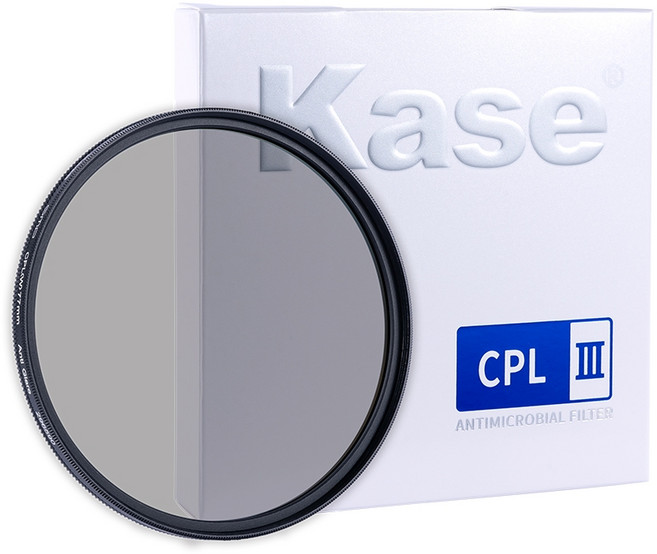 Kase 三代偏光鏡 超低反射 新創冷鍍膜 雙面防污塗層, 1個, CPL III 49mm