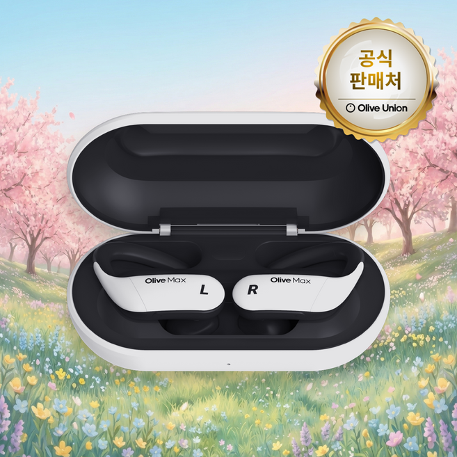 [공식판매처] 의료기기 인증 충전식 보청기 올리브맥스, 1개, 올리브맥스/OU0P0102