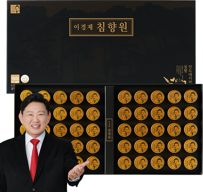 [본사] 래오이경제 침향원 1박스 (4.5g x 50환) 고함량 침향 침향환 침향단, 4.5g