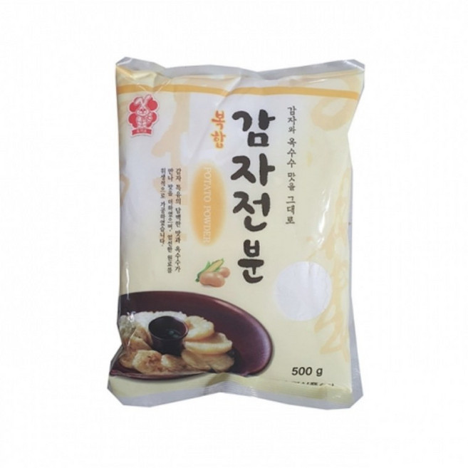 토끼표 복합 감자전분, 500g, 4개
