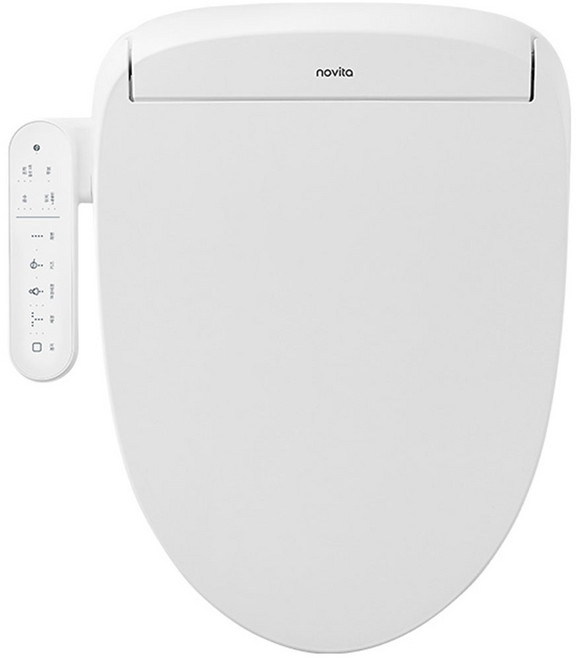 노비타 IPX7 방수 직수 공기방울 연속 온수 세정 비데 BD-ECS3-01SB, 고객직접설치