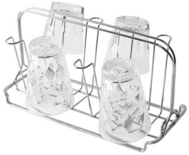 스타아미 컵걸이 8P, 실버 색상, 1개