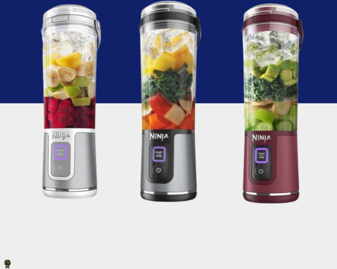 샤크닌자 블라스트 포터블 믹서기 블렌더 BC151KR, 블랙