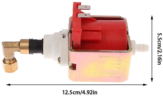 전문 무대 조명 장비 전자기 펌프 연기 AC110-220V 55DCB 48W 2000W 50-60hz, 01 Red