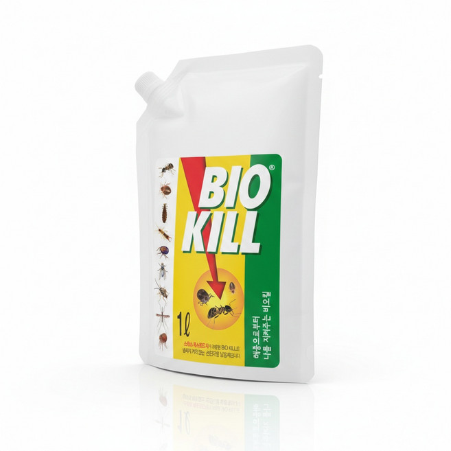 비오킬 1000ml/리필/벌레퇴치 살충제 베드버그 진드기 빈대 퇴치 매트리스 침구 해충