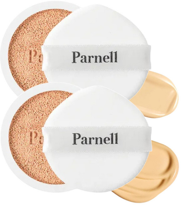 Parnell 精華氣墊粉餅 輕柔薄透 打造自然無瑕底妝, 積雪草精粹亮白氣墊 補充芯 23, 1個