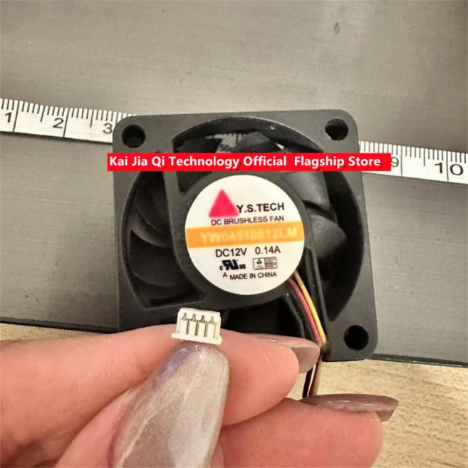 호환 Y.S TECH YW04510012LM 용 CPU 냉각팬 DC 12V 0.14A 2 선3 자동차 파워 앰프 냉각 45x45x10mm, 01 3 Wire No plug, 1개