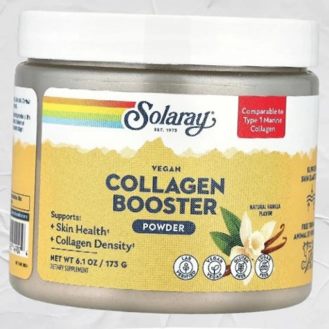 솔라레이 비건 콜라겐 부스터 분말 천연 바닐라 173g6.1온즈 솔라레이솔라레이, Solaray, 비건 콜라겐 부스터 분말, 천연 바닐라, 173g, 1개 - 쿠팡