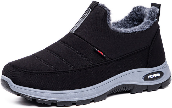 女鞋棉鞋冬季新款加絨加厚百搭雪地靴跨境休閑鞋一腳蹬情侶棉靴