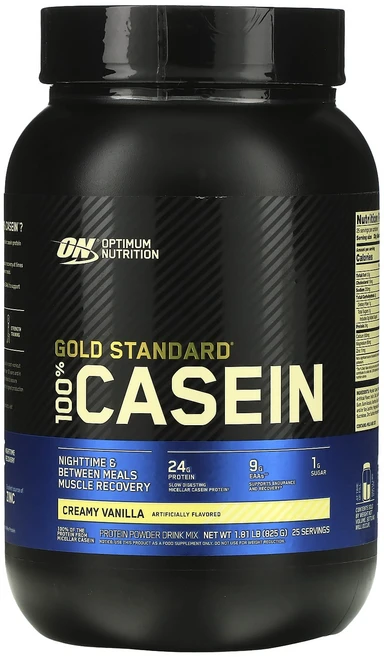 Optimum Nutrition Gold Standard 100% Casein 크리미 바닐라 909g(2lbs), OptimumNutritionGoldStandard10, 909g, 1개 - 쿠팡