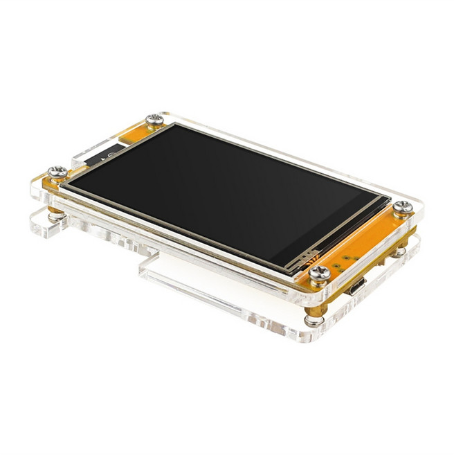 ESP32 LVGL WIFI & Bluetooth 호환 개발 보드 2.8인치 LCD 디스플레이 터치스크린 TFT 모듈 240x320 케이스 포함, 01 as shown