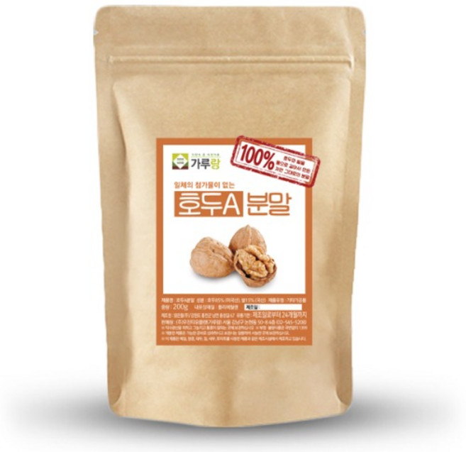 가루랑 가루랑v 100% 호두A분말 선식 1kg, 상세페이지 참조, 1개