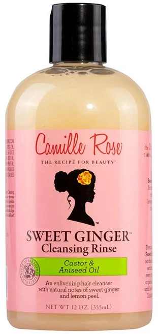 Camille Rose 카밀 로즈 내추럴 스위트 진저 클렌징 린스 샴푸, 2개, 355ml - 쿠팡