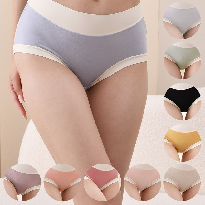 케렌시아앳홈 여성팬티 10종 면Y존 고탄력 여자속옷 50수 언더웨어 세트