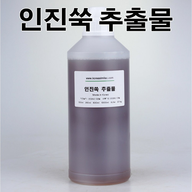 코리아씨밀락 인진쑥 추출물, 인진쑥 추출물 1리터, 1개