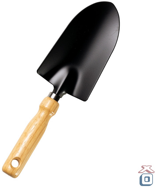 園藝鏟 寬版 鏟子 木柄鏟, 1個