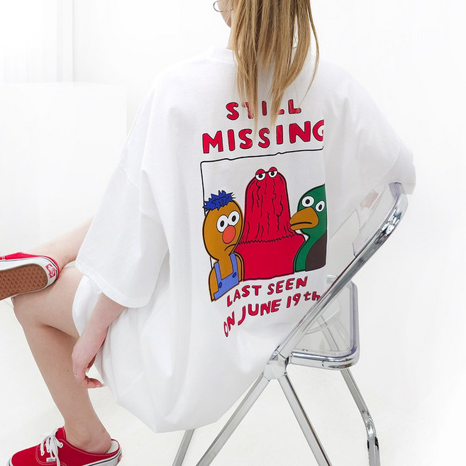 [제니블리] 스틸 빅사이즈 반팔티 5XL 2COLOR // 55~99까지 루즈핏 오버사이즈 박스티 티셔츠 남녀공용 홈웨어