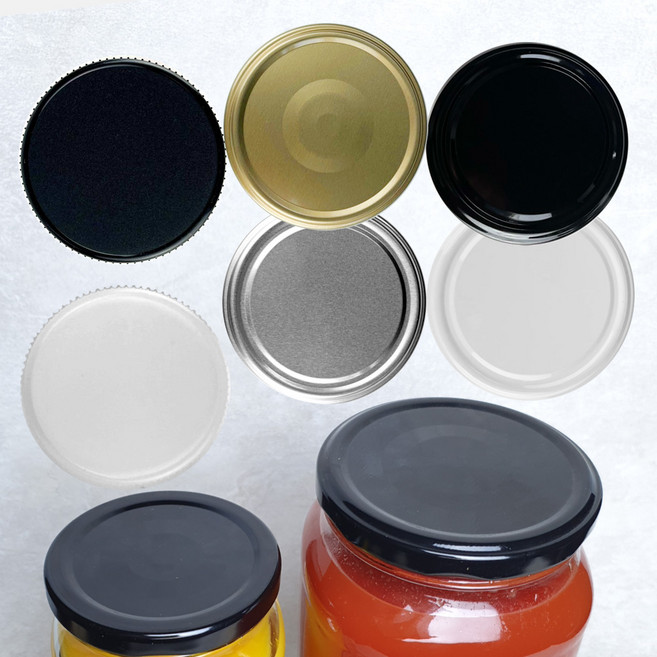 유리병 러그캡 철 PP 82mm 병뚜껑 유리 병마개, 1개