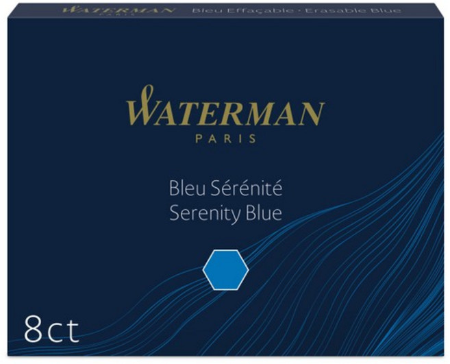 워터맨 잉크 카트리지 블루, 단품, 단품