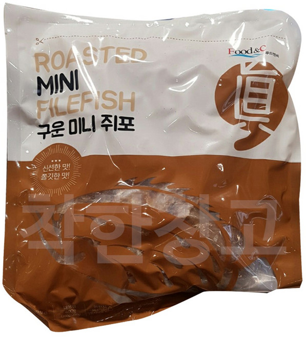 푸드엔씨 영어조합법인 구운 미니쥐포 400g 어포 안주 코스트코, 1봉