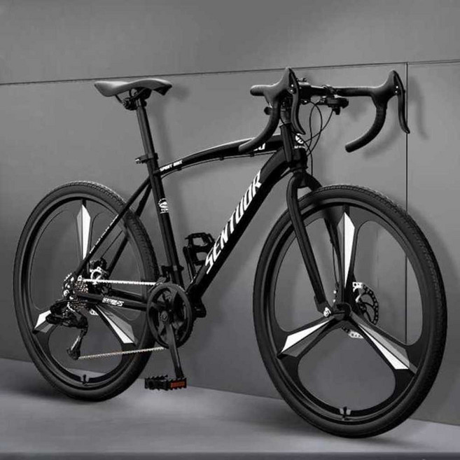 트랙자전거 입문용 로드 자전거 트랙바이클 경량 27단, 1개, 아이보리 24인치(155-170)