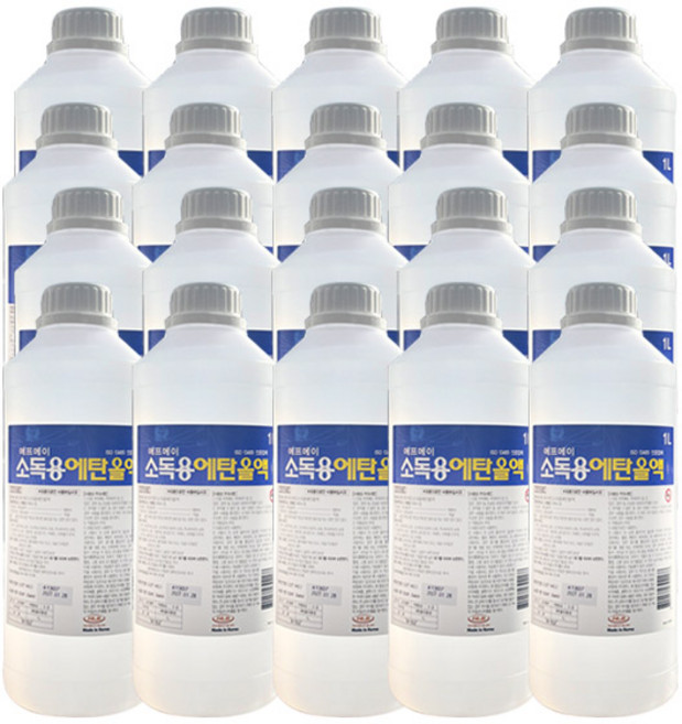 (주)세븐메디컬 에프에이 소독용 에탄올액 83% 1L, 20개