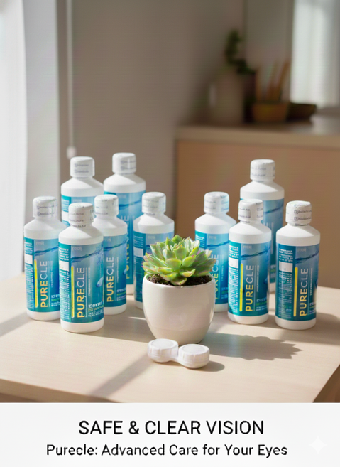 150ml 10개 히알루론산 다목적용액 소프트렌즈 단백질제거 보존액 세척액 휴먼바이오 퓨어클멀티 퓨어클액 관리용액 멀티용액, 히알우론산다목적용액 퓨어클멀티150ml10개