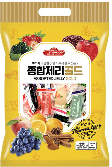 종합 제리 골드, 1kg, 4개