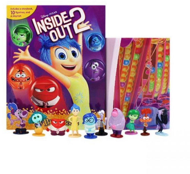 Disney Pixar Inside Out 2 My Busy Books - 디즈니 픽사 인사이드 아웃 비지북 피규어 책Phidal281726, Disney Pixar Inside Out 2 My B