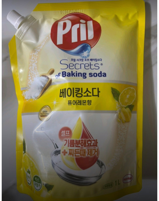 프릴 시크릿 오브 베이킹소다, 1L, 1개
