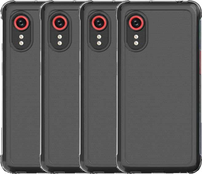 MHM 갤럭시엑스커버5 에어백범퍼젤리 1+1+1+1 투명젤리케이스