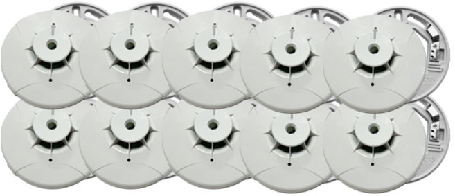 지멘스 차동식 스포트형 siemens SRA-2A (+제품 베이스 포함) 열감지기 화재감지기, 10개