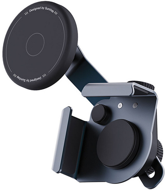 테슬라 메탈 맥세이프 거치대 차량 핸드폰 모델Y 모델3 ModelY Juniper Model3 Highland 호환, 블랙, 1개