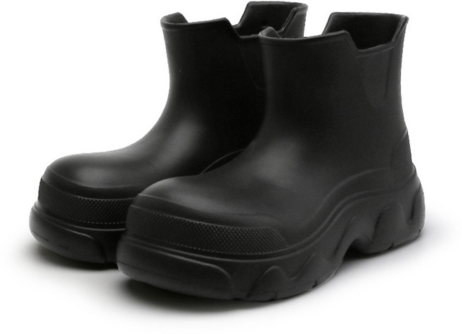 낫소 이블린 EVA 여성 심플 레인부츠(블랙)