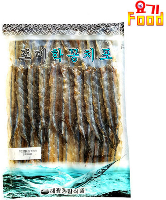 [요기푸드] 조미 학꽁치포 300g, 1개